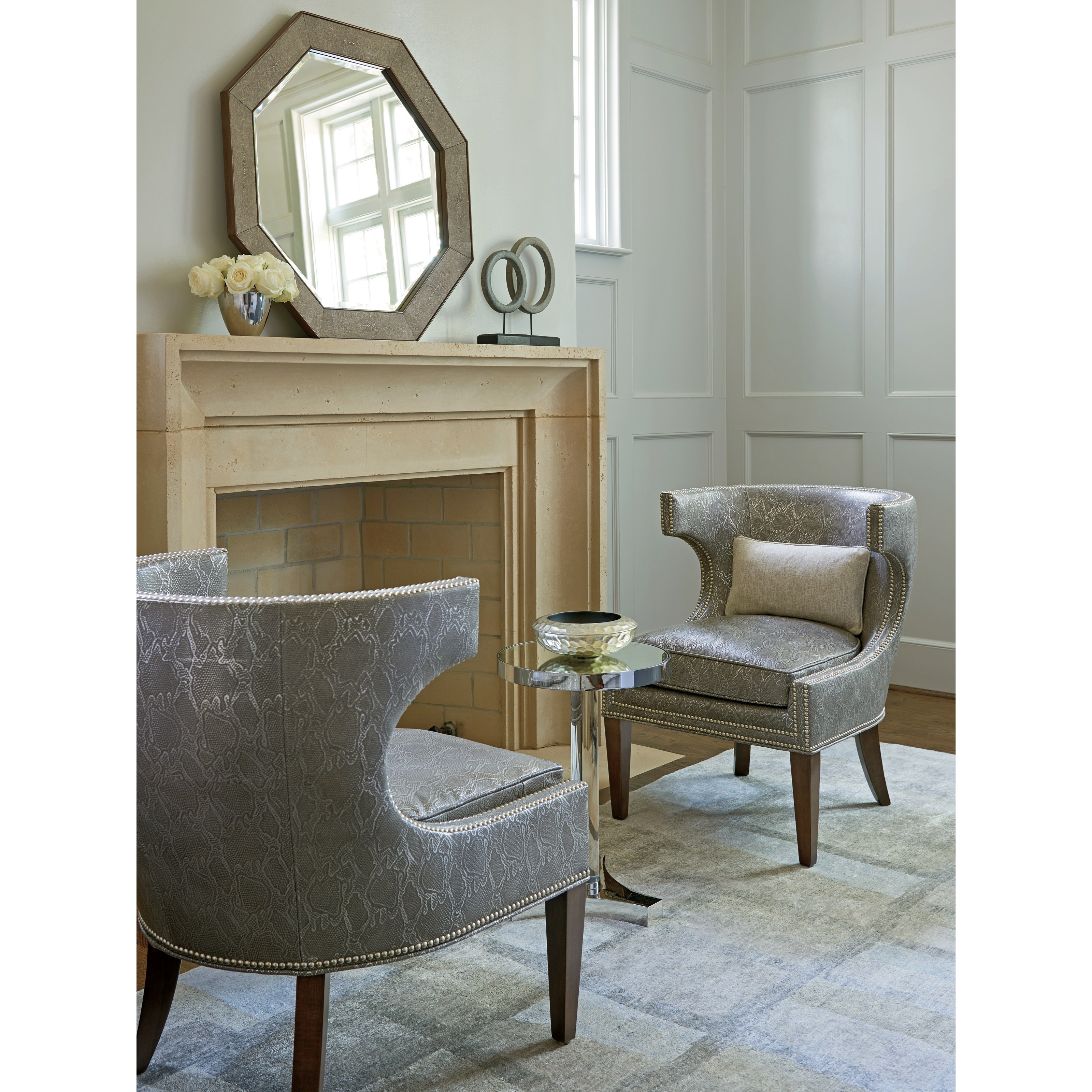 Lexington MacArthur Park 729952 Kinnard Chairside Accent Table with